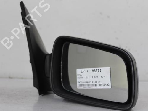 Used Right mirror OPEL ASTRA G Hatchback (T98) 1.7 DTI 16V (F08, F48) (75 hp) 22813866