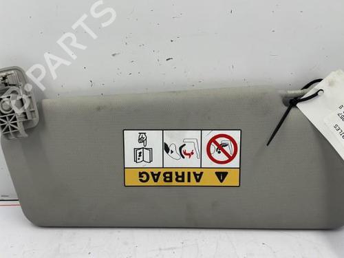 Right sun visor RENAULT CLIO IV (BH_) 0.9 TCe 90 (BHNF, BHMA, BHMH, BHJK, BHJR) | BP22840568I2 