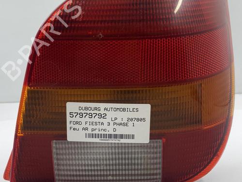 Used Right taillight FORD FIESTA III (GFJ) 1.1 (50 hp) 22819636