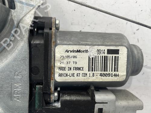 Used Front right window mechanism Front right window mechanism PEUGEOT 207 (WA_, WC_) 1.6 HDi (109 hp) 22845244 22845244