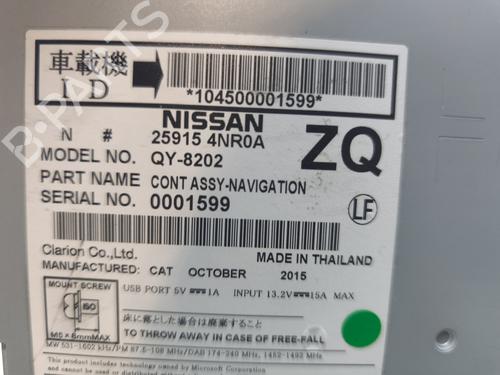 Display monitor NISSAN LEAF (ZE0) Electric | BP28134470C48 