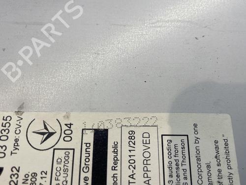 Radio TOYOTA VERSO (_R2_) 2.0 D-4D (AUR20_, AUR20R) | BP28054302E6 