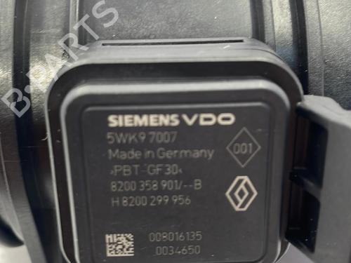 Used Mass air flow sensor Mass air flow sensor NISSAN NOTE (E11, NE11) 1.5 dCi (86 hp) 22829654 22829654