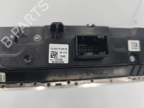 Climate control PEUGEOT 3008 II SUV (MC_, MR_, MJ_, M4_) 1.6 BlueHDi 120 | BP31581445I5