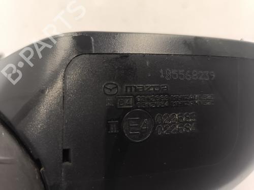 Right mirror MAZDA 3 (BL) 1.6 MZ-CD (BL14) | BP25758258C27 - Image 2