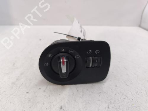 Used Headlight switch SEAT LEON (1P1) 1.9 TDI (105 hp) 29054588
