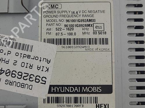 Radio KIA RIO II (JB) 1.5 CRDi | BP22820349E6 