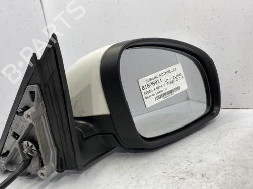 Right mirror SKODA FABIA II (542) 1.6 TDI | BP22832565C27 