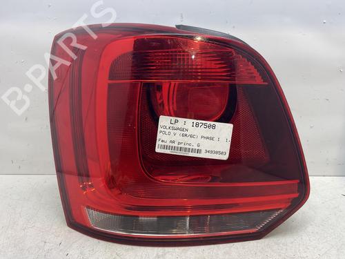 Used Left taillight VW POLO V (6R1, 6C1) 1.2 (70 hp) 22814181