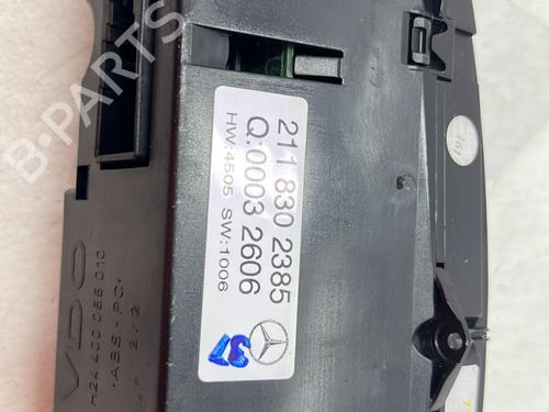 Climate control MERCEDES-BENZ E-CLASS (W211) E 320 CDI (211.022) | BP28277589I5 