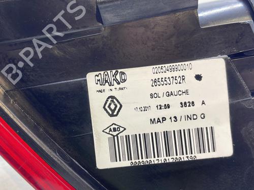 Venstre baglygte RENAULT CLIO IV (BH_) 0.9 TCe 90 (BHNF, BHMA, BHMH, BHJK, BHJR) | BP29894254C34