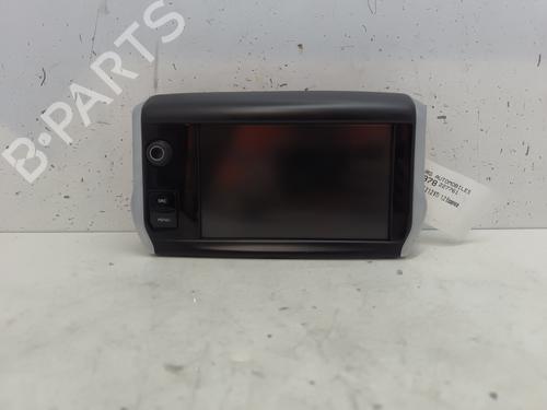 Multifunctionele display PEUGEOT 208 I (CA_, CC_) 1.2 VTI 82 (82 hp) 28080519