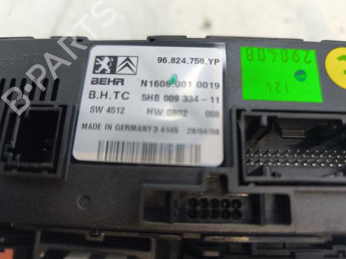 Climate control PEUGEOT 407 (6D_) 2.0 HDi 135 (6DRHRH, 6DRHRE, 6DRHRG, 6DRHRJ) | BP29894206I5 