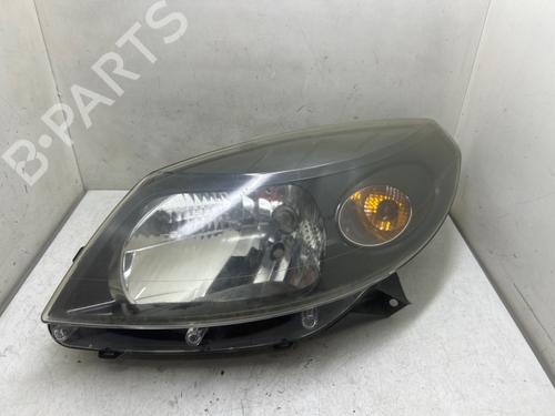 Used Left headlight Left headlight DACIA SANDERO 1.4 MPI LPG (72 hp) 40561002 40561002