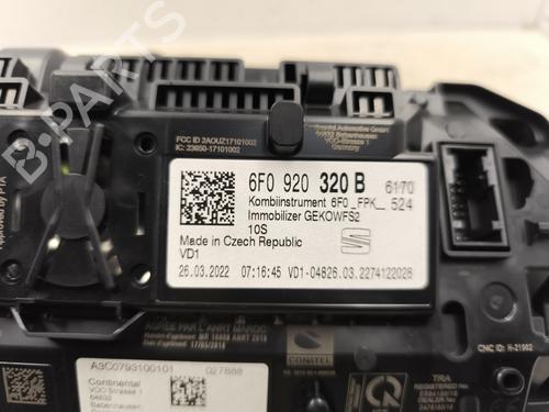 Used Instrument cluster Instrument cluster SEAT ARONA (KJ7, KJP) 1.5 TSI (150 hp) 25285309 25285309