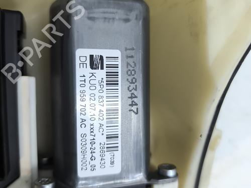 Front right window mechanism SEAT ALTEA (5P1) 1.9 TDI | BP29491911C23 