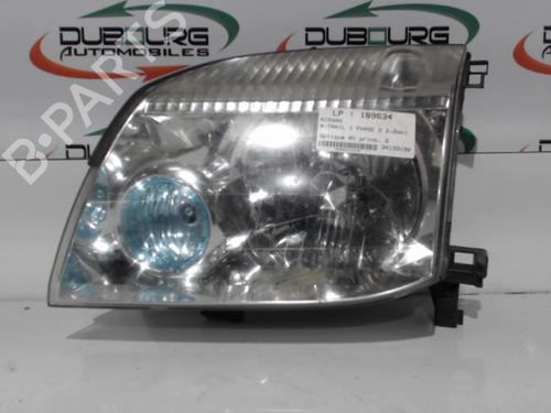 Used Left headlight NISSAN X-TRAIL I (T30) 2.2 Di 4x4 (114 hp) 22814123