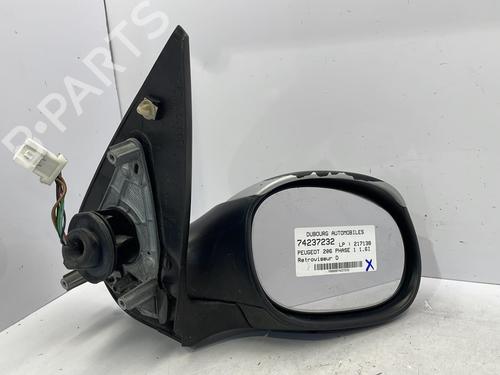 Right mirror PEUGEOT 206 Hatchback (2A/C) 1.6 i | BP22827974C27 