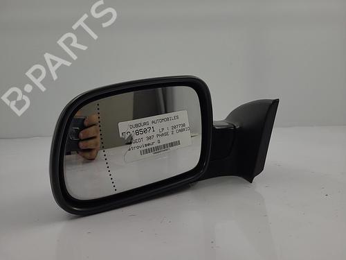 Left mirror PEUGEOT 307 CC (3B) 2.0 HDi 135 | BP22820614C26 