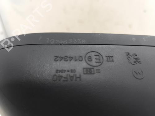 Left mirror PEUGEOT 207 (WA_, WC_) 1.6 HDi | BP27164329C26 