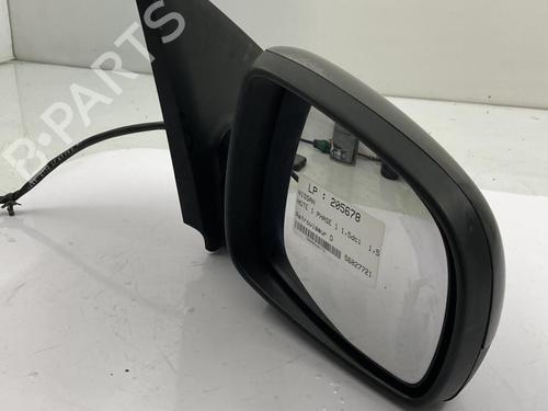 Right mirror NISSAN NOTE (E11, NE11) 1.5 dCi | BP22818803C27 