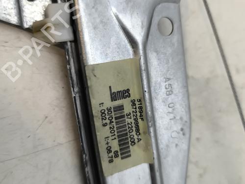 Rear left window mechanism CITROËN C3 Picasso (SH_) 1.6 HDi | BP29377223C24 