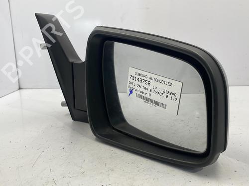 Right mirror OPEL ZAFIRA / ZAFIRA FAMILY B (A05) 1.7 CDTI (M75) | BP22827343C27 