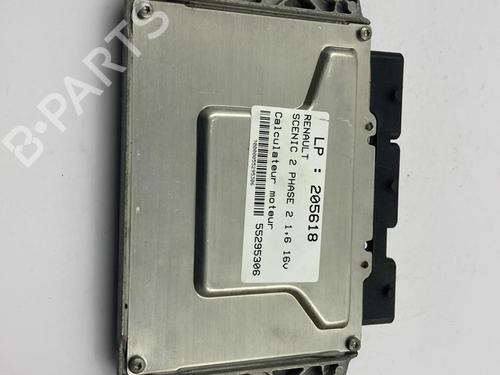 Engine control unit (ECU) RENAULT SCÉNIC II (JM0/1_) 1.6 16V (JM1R) | BP22818442M57 