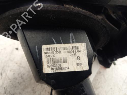 Right tailgate light NISSAN QASHQAI / QASHQAI +2 I (J10, NJ10, JJ10E) 1.6 dCi All-wheel Drive | BP23830237C80 