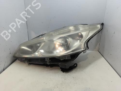 Used Left headlight PEUGEOT 208 I (CA_, CC_) 1.4 HDi (68 hp) 28178589
