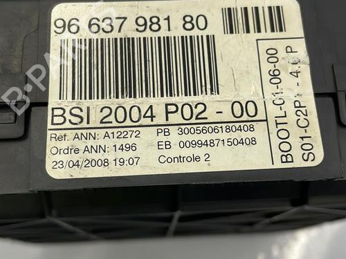 Fuse box PEUGEOT 308 I (4A_, 4C_) 1.6 HDi | BP24445624E1 