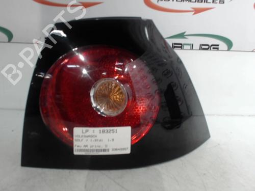 Used Right taillight VW GOLF V (1K1) 1.9 TDI (90 hp) 22814058