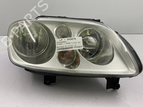 Used Right headlight VW TOURAN (1T1, 1T2) 2.0 TDI 16V (140 hp) 22819153