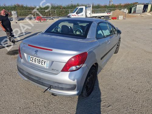 Left taillight PEUGEOT 207 CC (WD_) 1.6 16V | BP31663070C34 