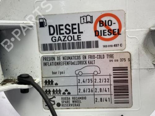 Used Fuel flap SEAT LEON (1P1) 1.6 TDI (105 hp) 22843015