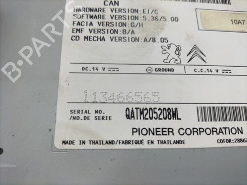 Radio PEUGEOT 208 I (CA_, CC_) 1.2 VTI 82 | BP29540967E6 