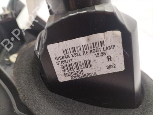 Right tailgate light NISSAN QASHQAI / QASHQAI +2 I (J10, NJ10, JJ10E) 1.5 dCi | BP22845664C80 