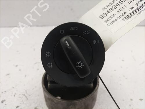Used Headlight switch SKODA YETI (5L) 2.0 TDI (110 hp) 23830643