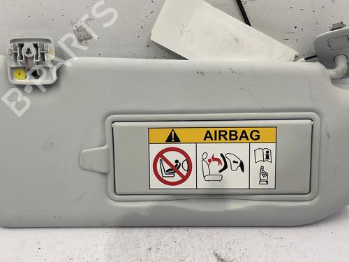 Used Right sun visor Right sun visor PEUGEOT 5008 II (MC_, MJ_, MR_, M4_) 1.5 BlueHDi 130 (MCYHZJ, MCYHZR, MCYHZX) (131 hp) 25280473 25280473