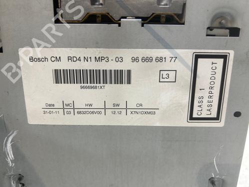 Radio PEUGEOT PARTNER Tepee 1.6 HDi 90 | BP39979508E6 - Image 3