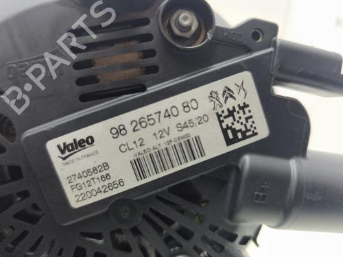 Used Alternator Alternator PEUGEOT 208 II (UB_, UP_, UW_, UJ_) 1.2 PureTech 100 (101 hp) 26130682 26130682