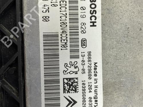 Used Engine control unit (ECU) PEUGEOT 208 I (CA_, CC_) 1.4 HDi (68 hp) 22821155