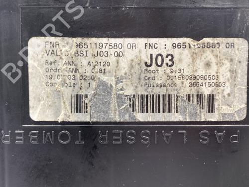 Boîte à Fusibles PEUGEOT 307 (3A/C) 2.0 HDi 110 | BP22843052E1