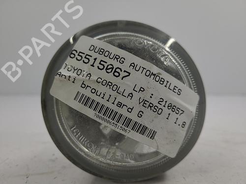 Used Left front fog light Left front fog light TOYOTA COROLLA Verso (_E12_) 1.8 VVT-i (ZZE122_, ZZE122R) (135 hp) 22823840 22823840