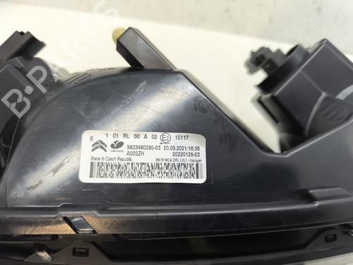Right daytime light CITROËN C3 / C3 ORIGIN III (SX) 1.5 BlueHDi 100 (SXYHYP, SXYHTU) | BP28362615C103 