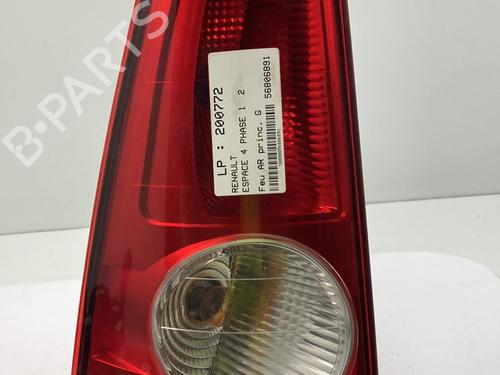 Used Left taillight Left taillight RENAULT ESPACE IV (JK0/1_) 2.0 Turbo (JK0A, JK0B, JK0N) (163 hp) 22819161 22819161
