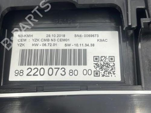 Instrument cluster CITROËN BERLINGO Box Body/MPV (K9) 1.6 BlueHDi 100 | BP22838351C47 