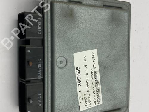 Engine control unit (ECU) RENAULT SCÉNIC II (JM0/1_) 1.5 dCi (JM1E, JM16) | BP22818364M57 