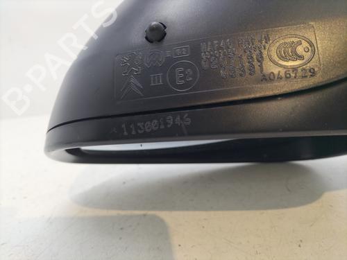 Right mirror CITROËN C5 III (RD_) 2.0 HDi 165 (RDRHHA, RDRHH8) | BP29466611C27 