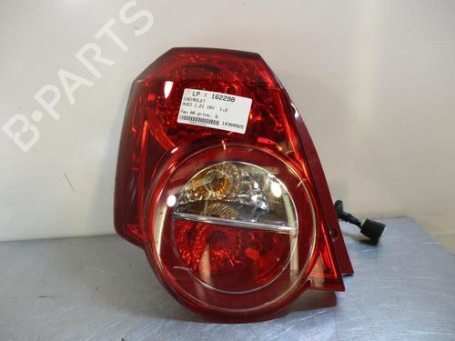Used Left taillight CHEVROLET AVEO / KALOS Hatchback (T250, T255) 1.2 (84 hp) 22812598
